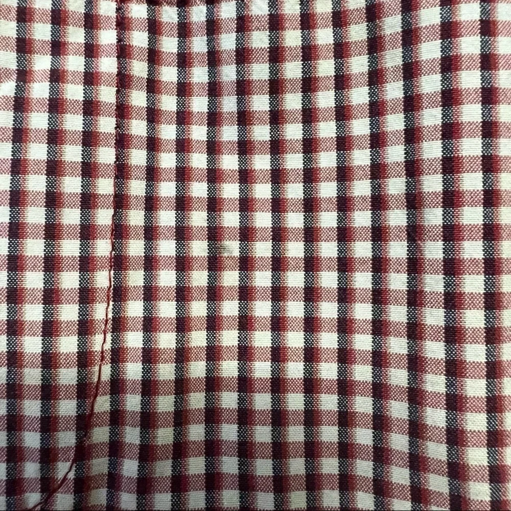 Levi’s Red Tab Red & White Checkered Short Sleeve Button Down Shirt